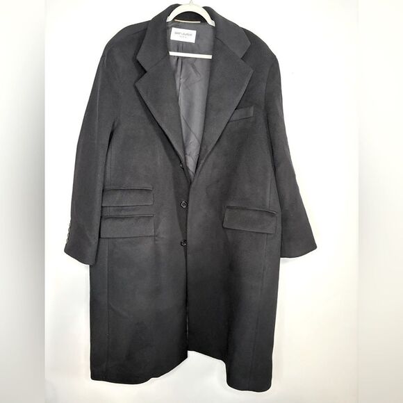 Saint Laurent Oversized wool coat - Picture 13 of 16